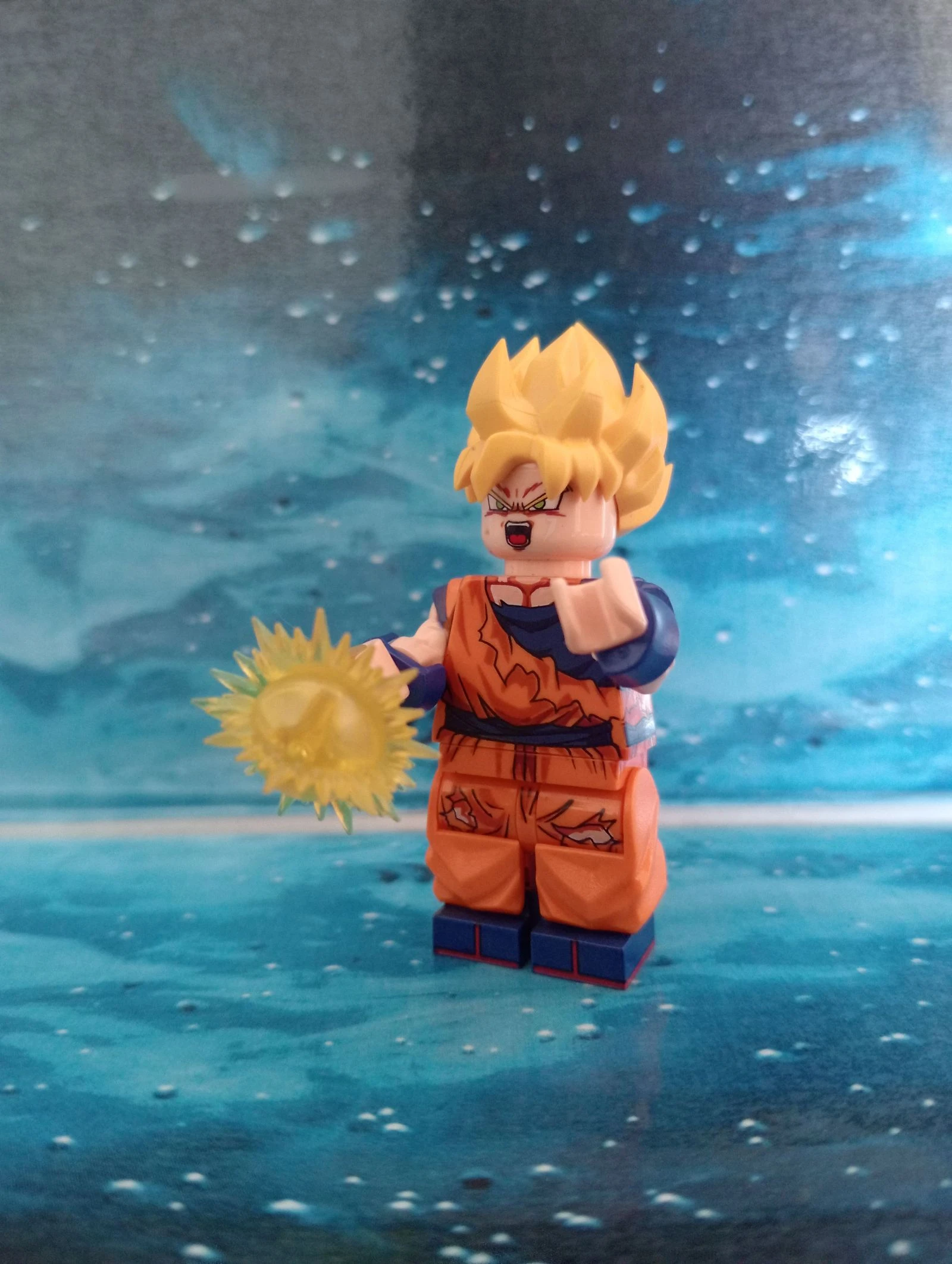 Figura Dragon Ball tipo LEGO